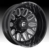 Fuel FF19D Gloss Black Milled Forged Dually Custom Truck Wheels 3